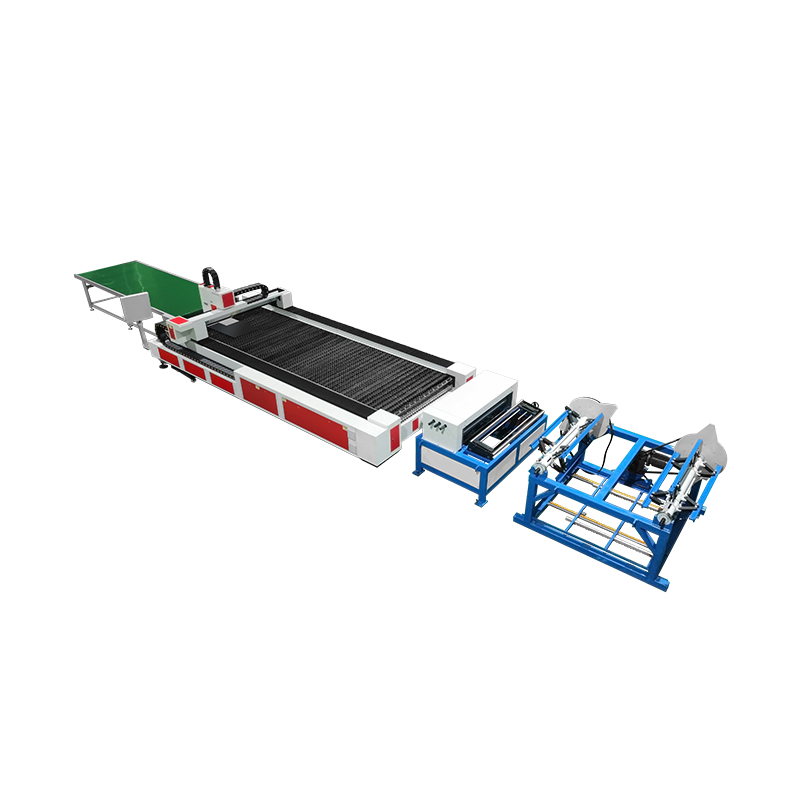 Cortadora láser de fibra con alimentación automática de alta precisión serie CC-C para bobinas de chapa metálica